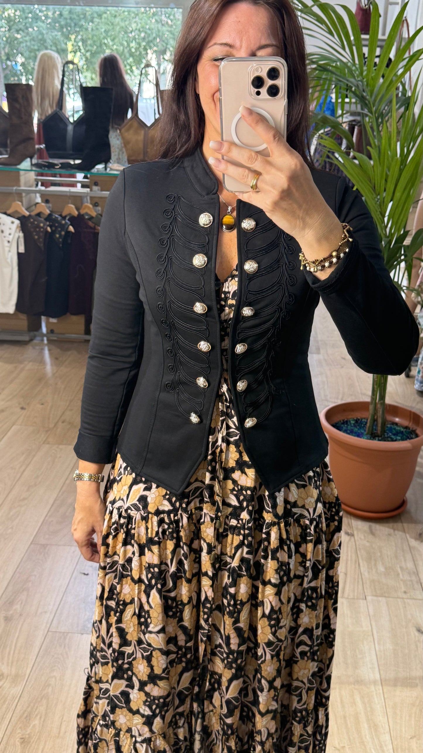 Chaqueta Emperatriz negro