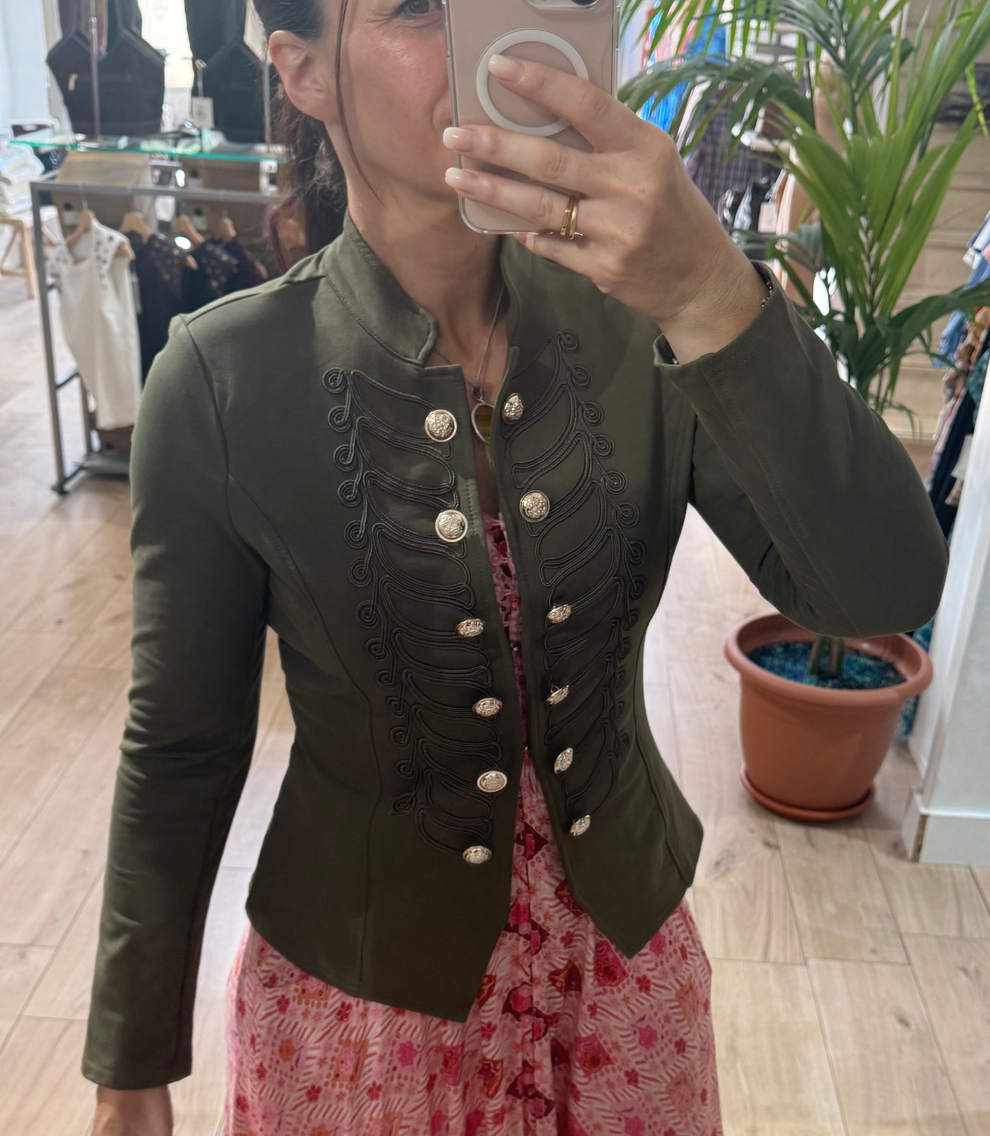 Chaqueta Emperatriz verde