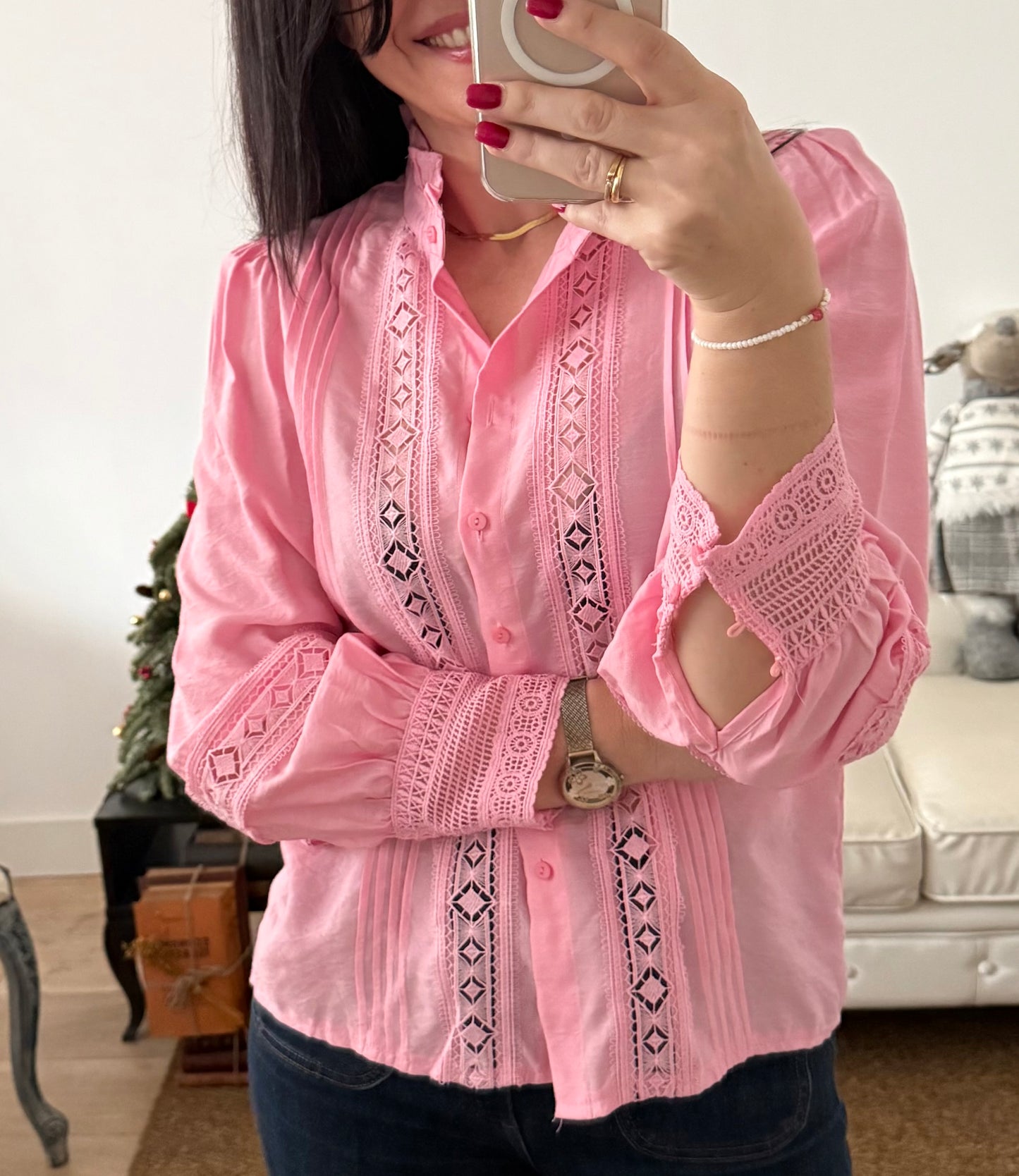 Blusa Martina rosa