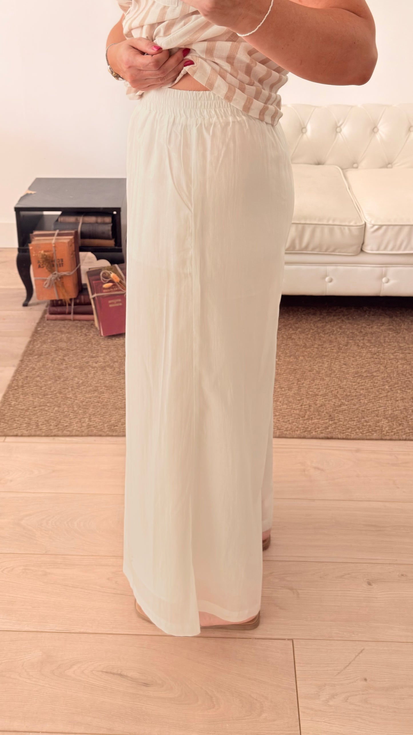 Pantalón Lagoa blanco