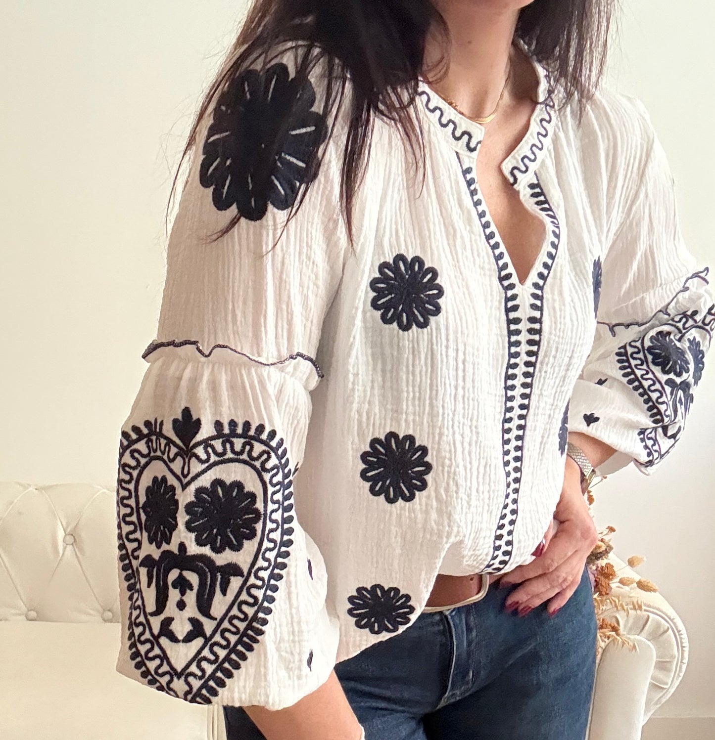 Blusa Freya blanca