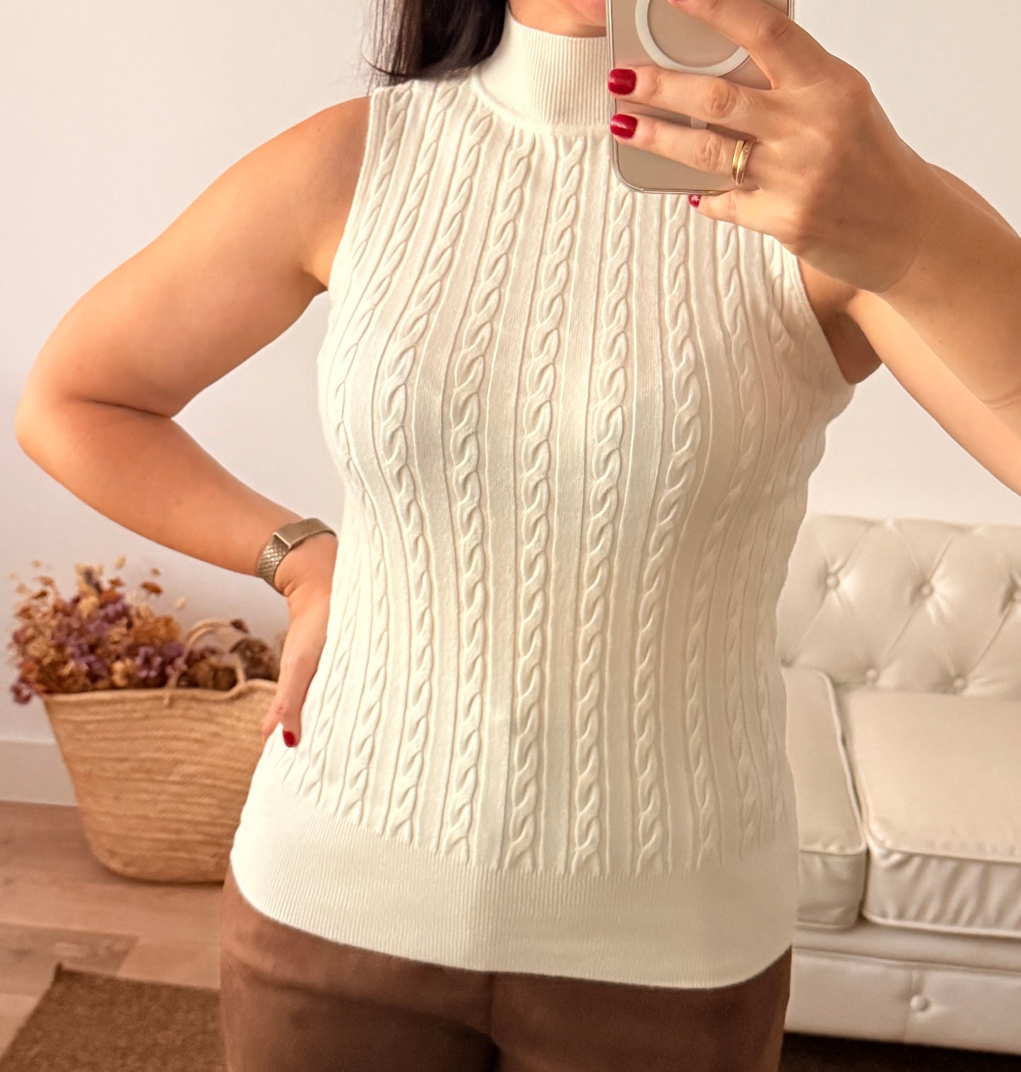 Jersey trenza