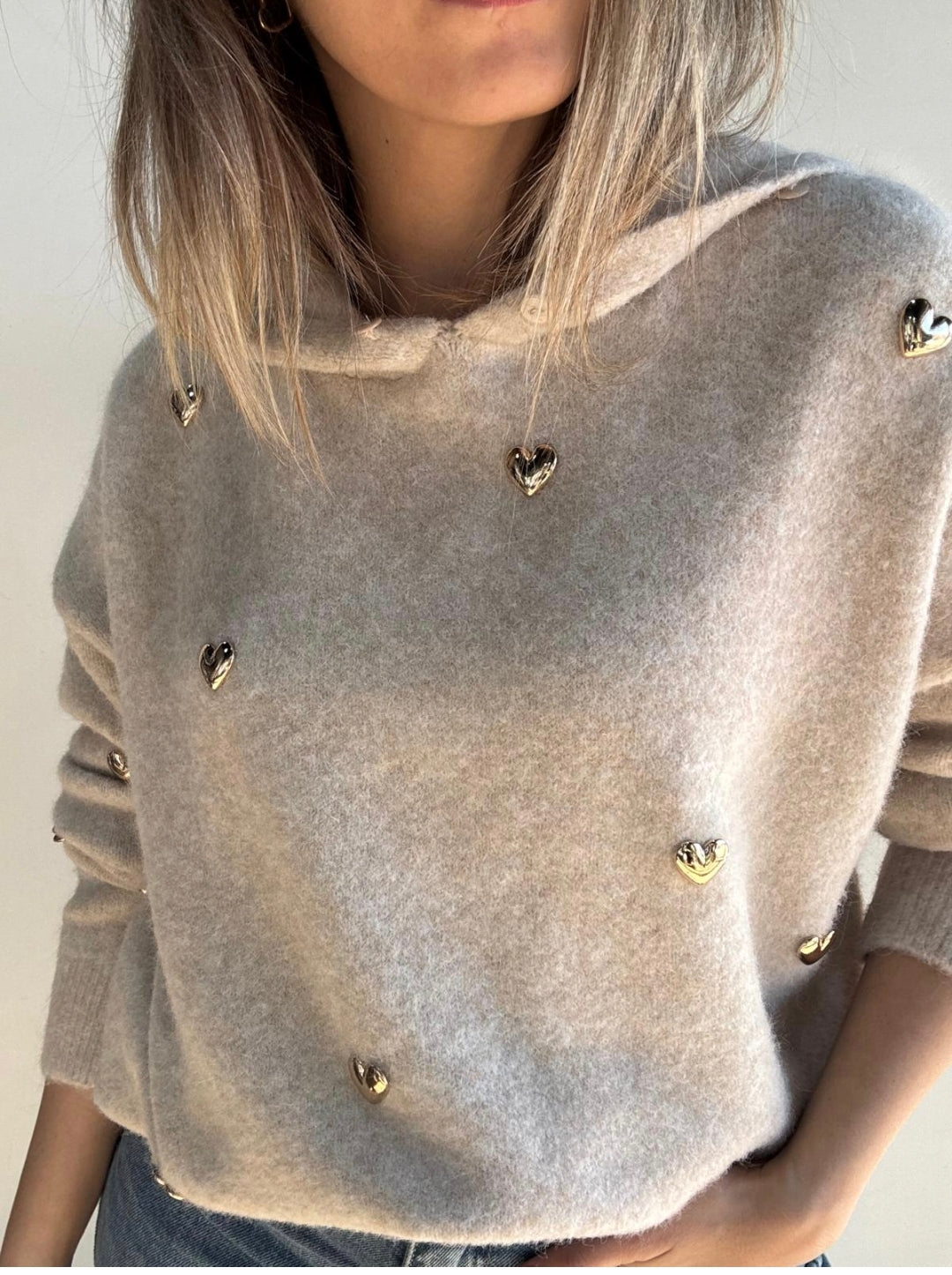 Sudadera Maider beige