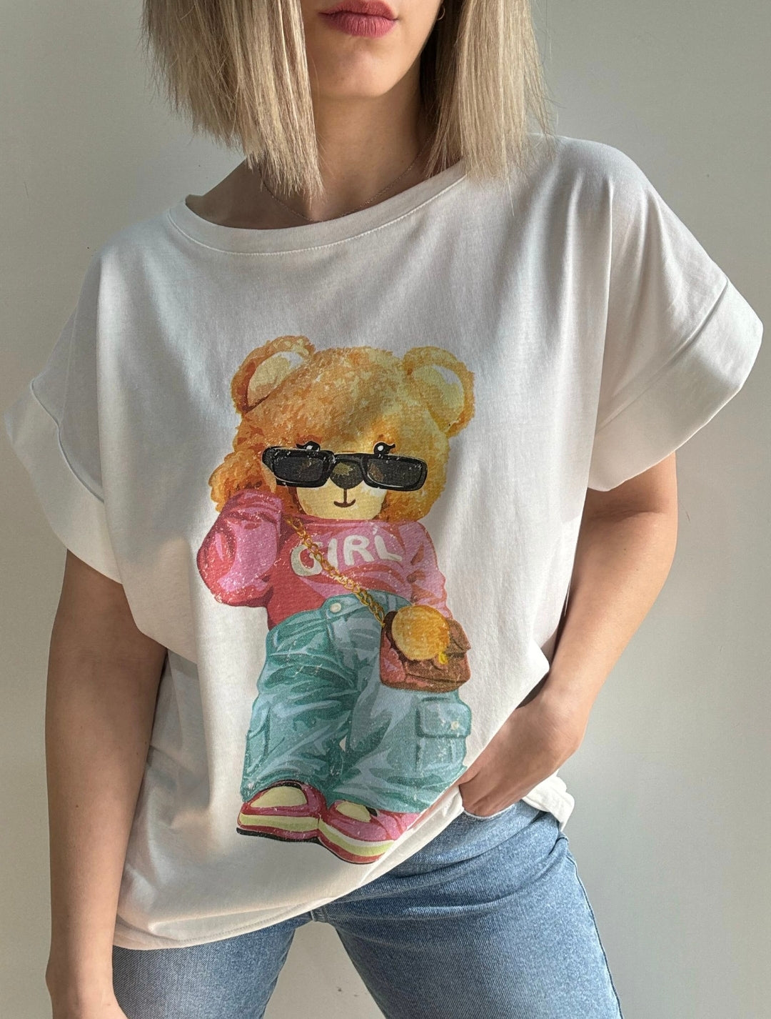 Camiseta girl bear