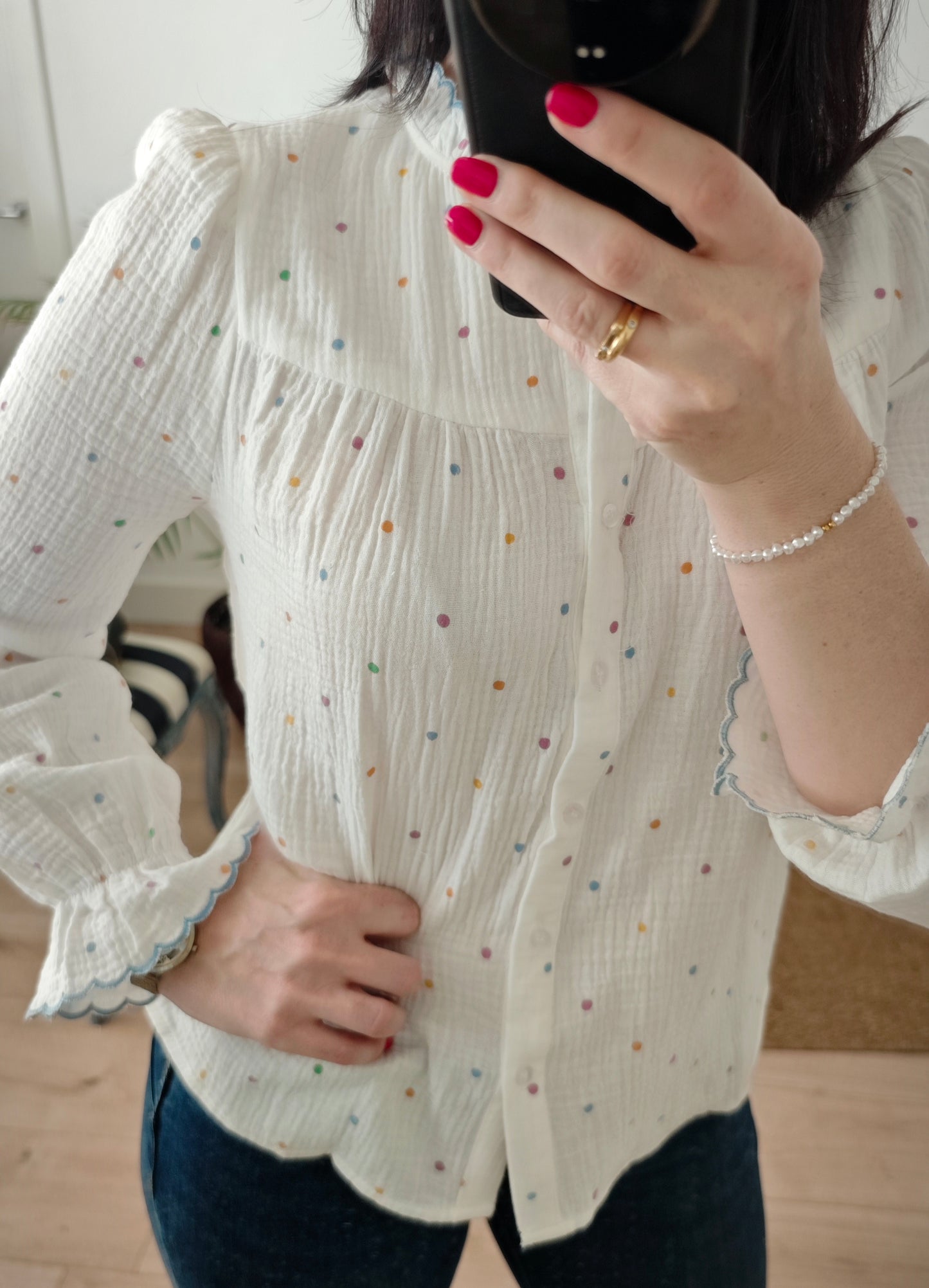 Blusa Rainbow topo