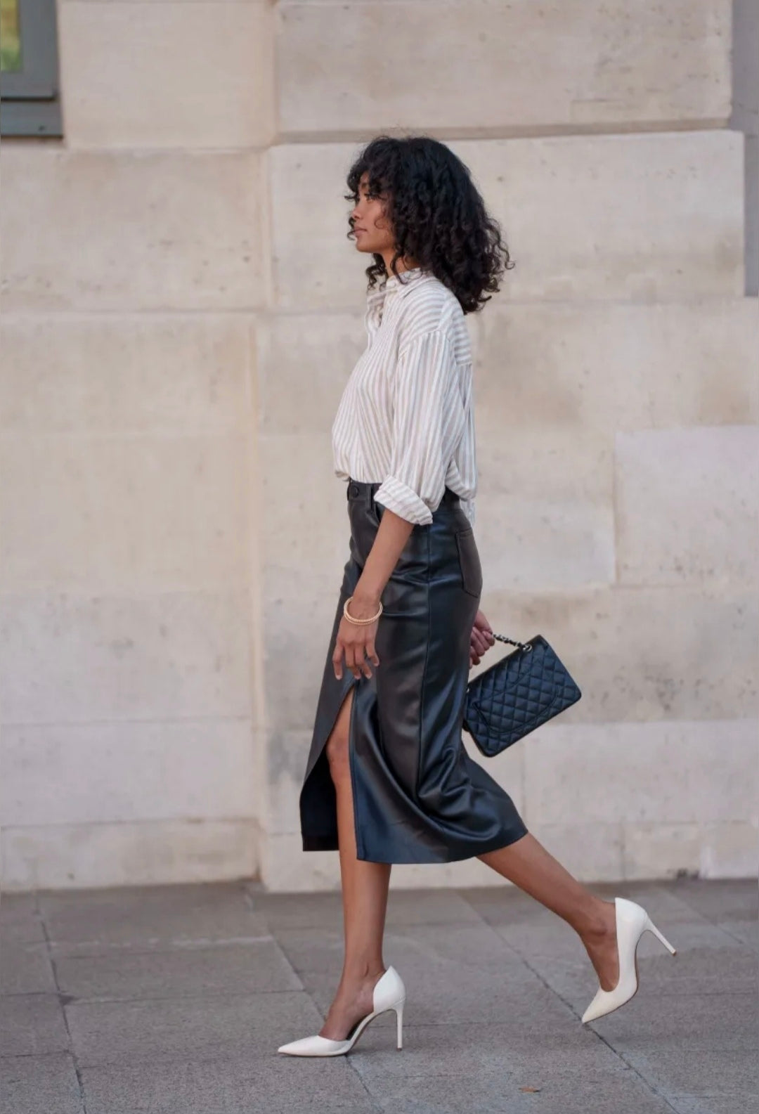 Falda Helena polipiel