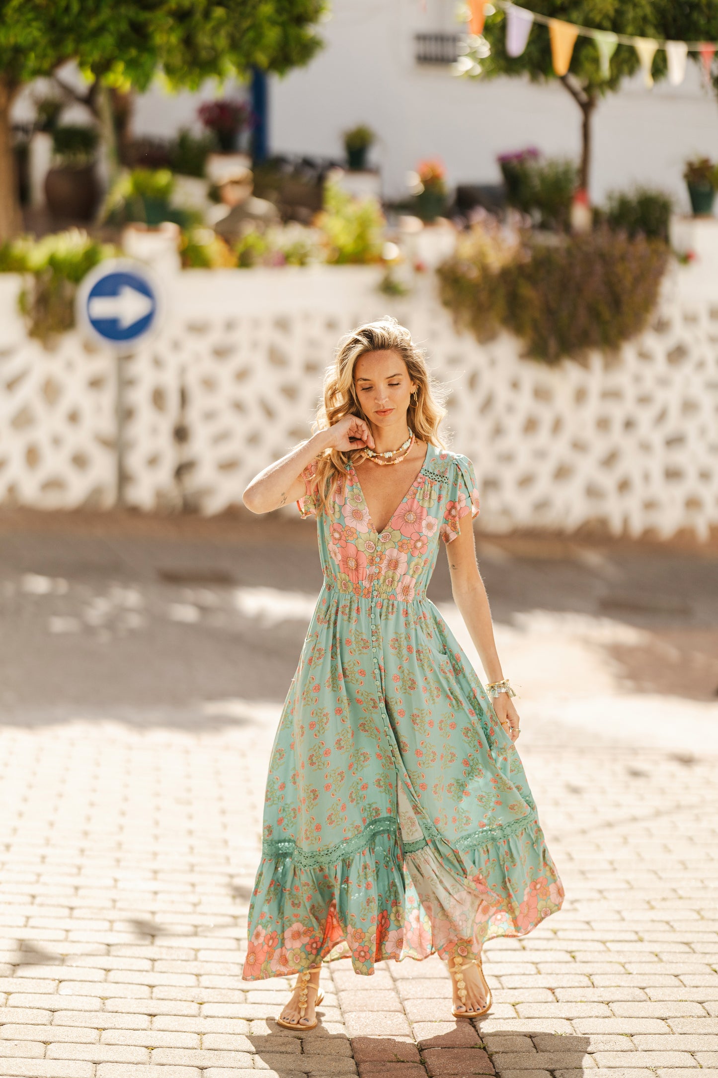 Vestido Carmen Celestia jaase