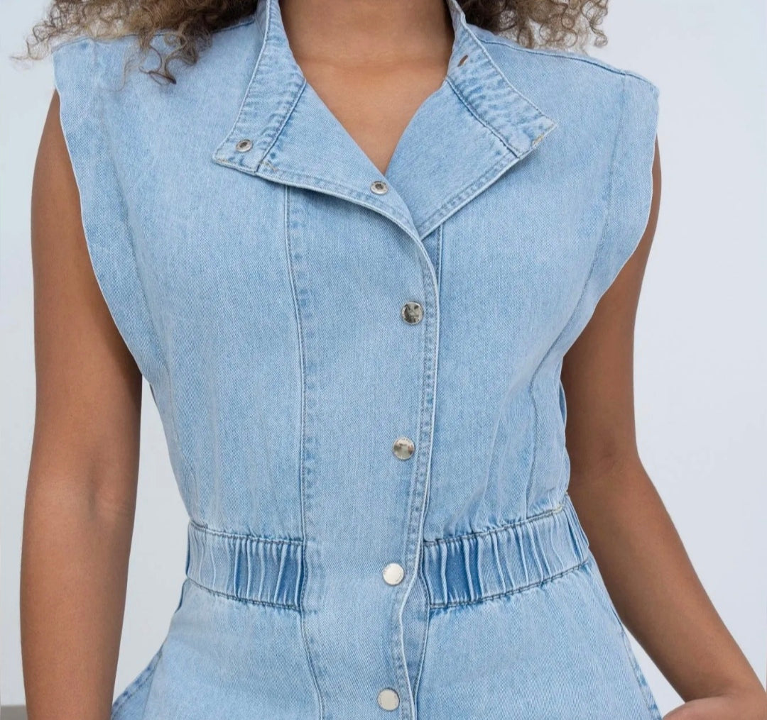 Mono Tina denim claro