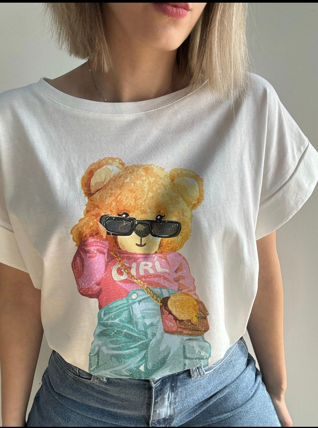 Camiseta girl bear