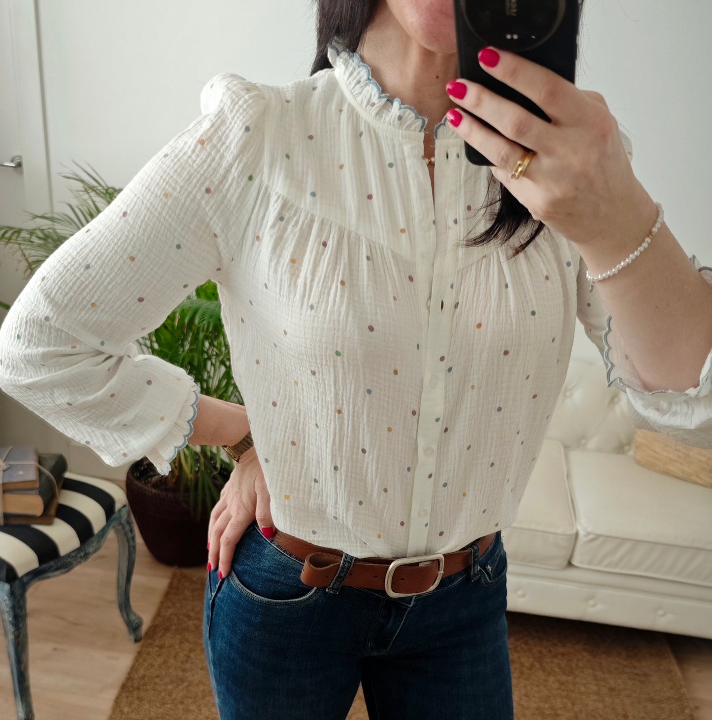Blusa Rainbow topo