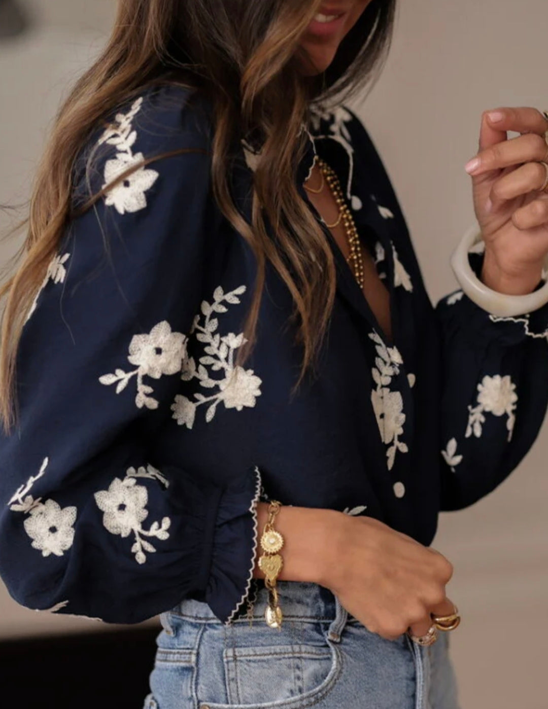 Blusa Cameron azul