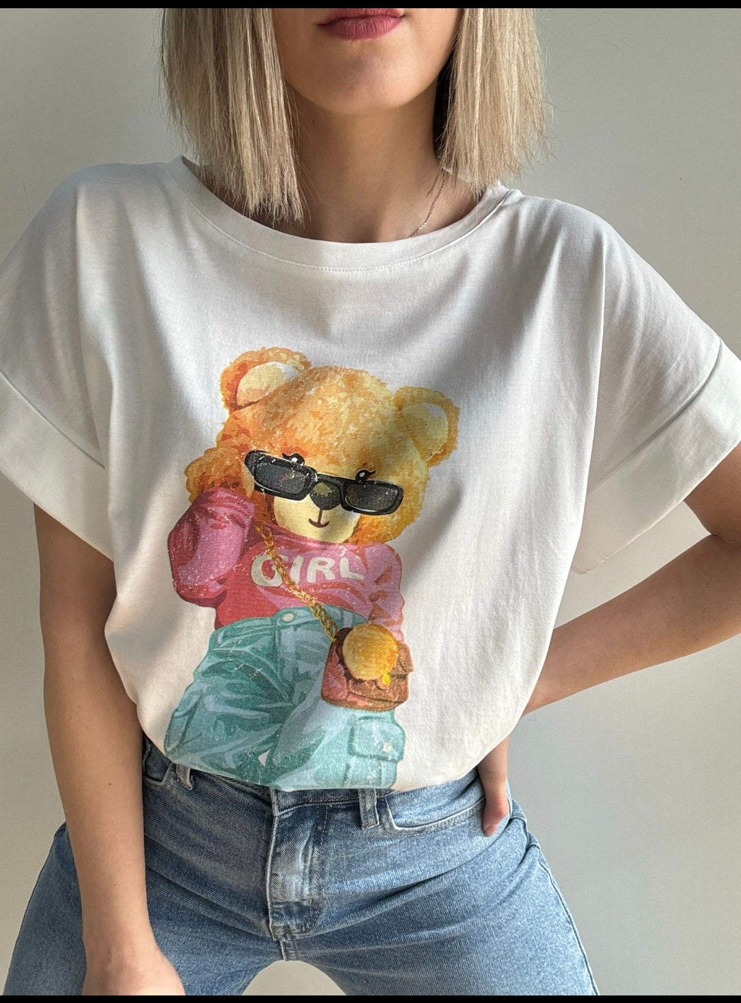 Camiseta girl bear