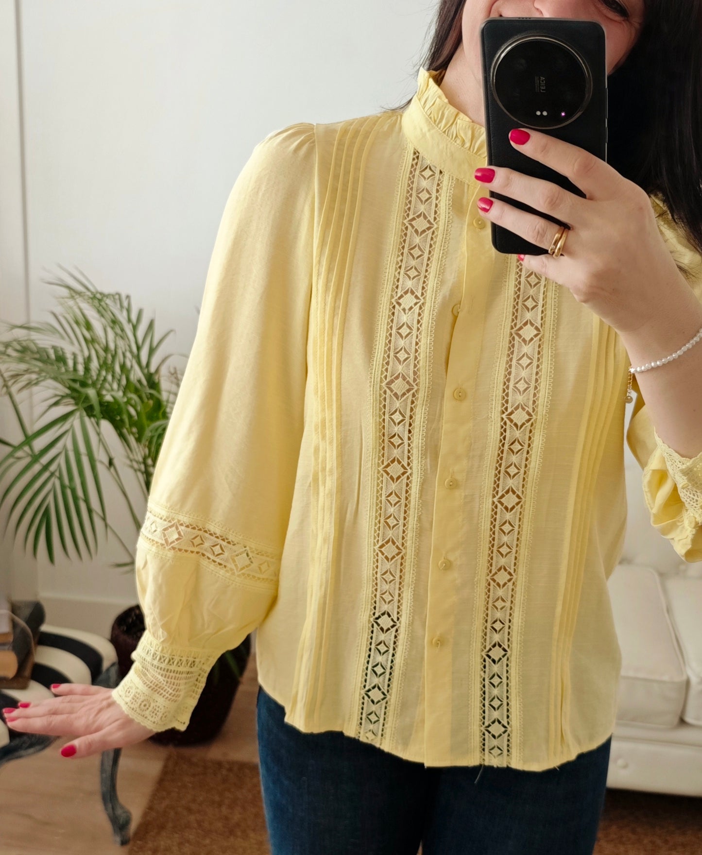 Blusa Martina amarilla