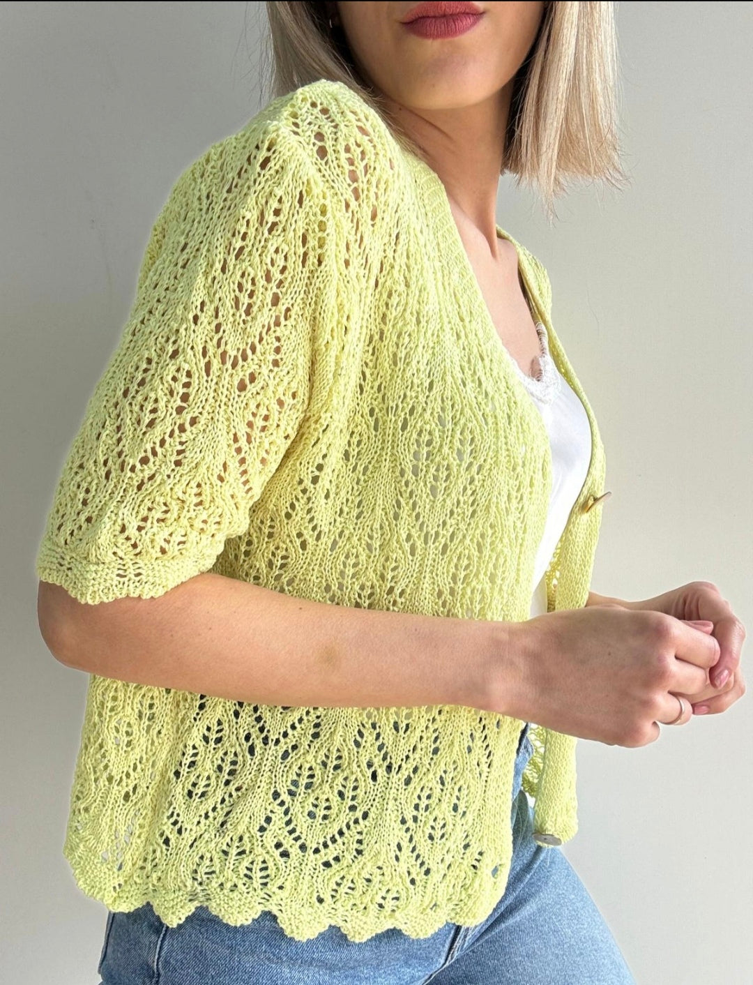 Chaqueta Charlotte amarilla