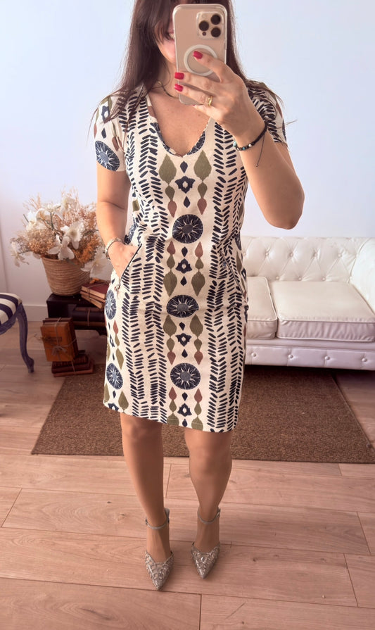 Vestido Inkti azul