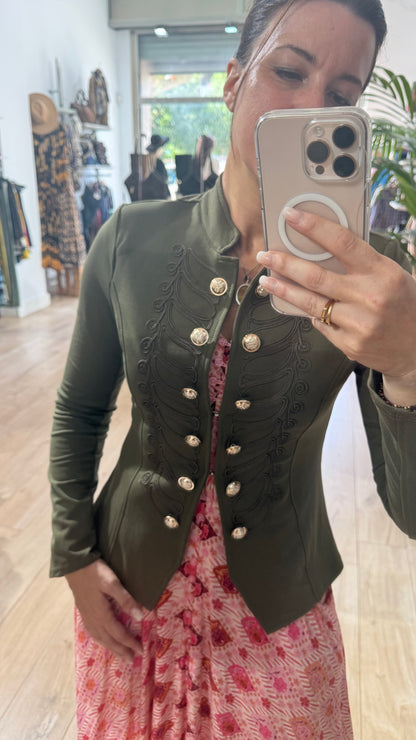 Chaqueta Emperatriz verde