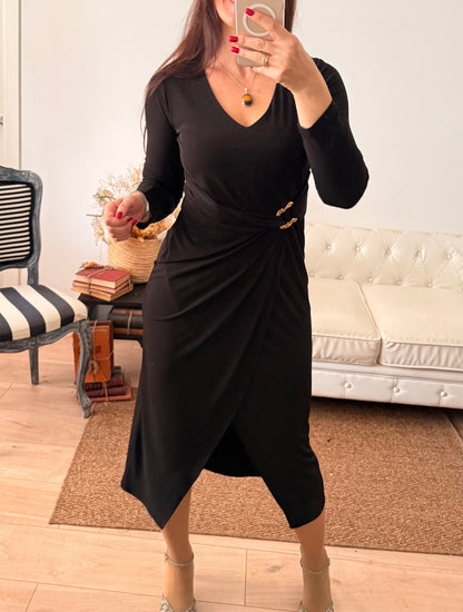 Vestido Mia manga larga