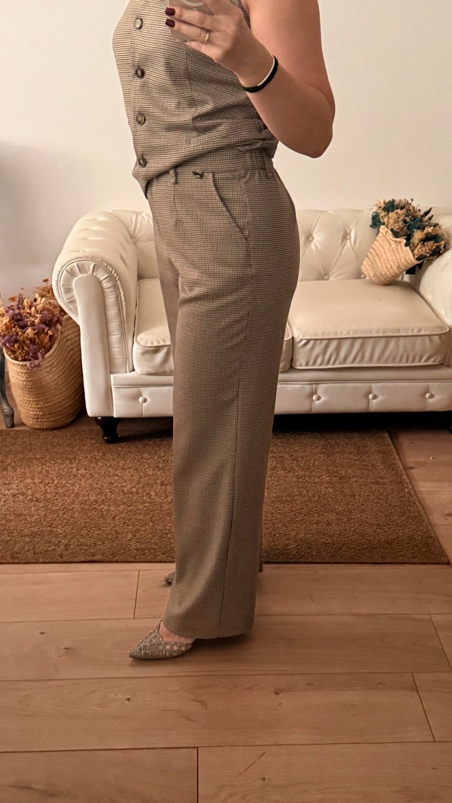 Pantalón cuadros