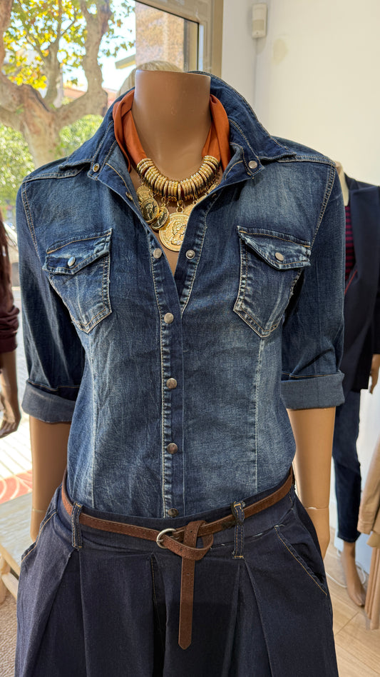 Camisa Denim