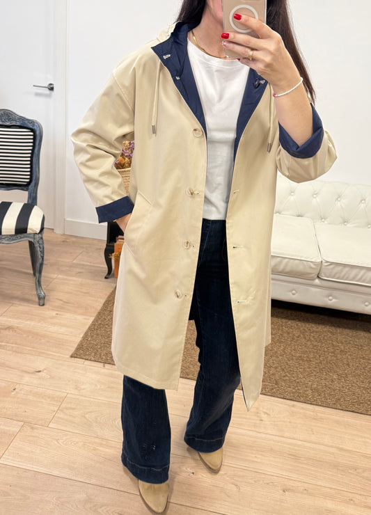 Gabardina Mirelle marino