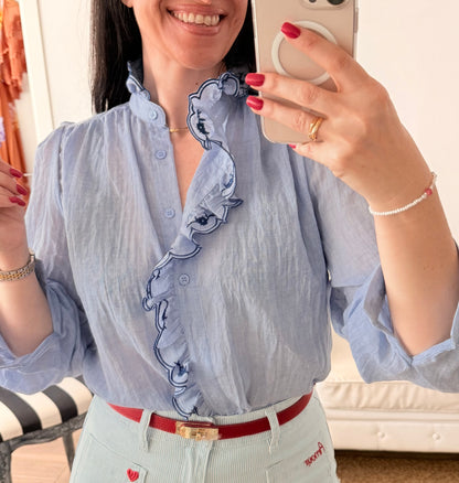 Blusa Nia azul