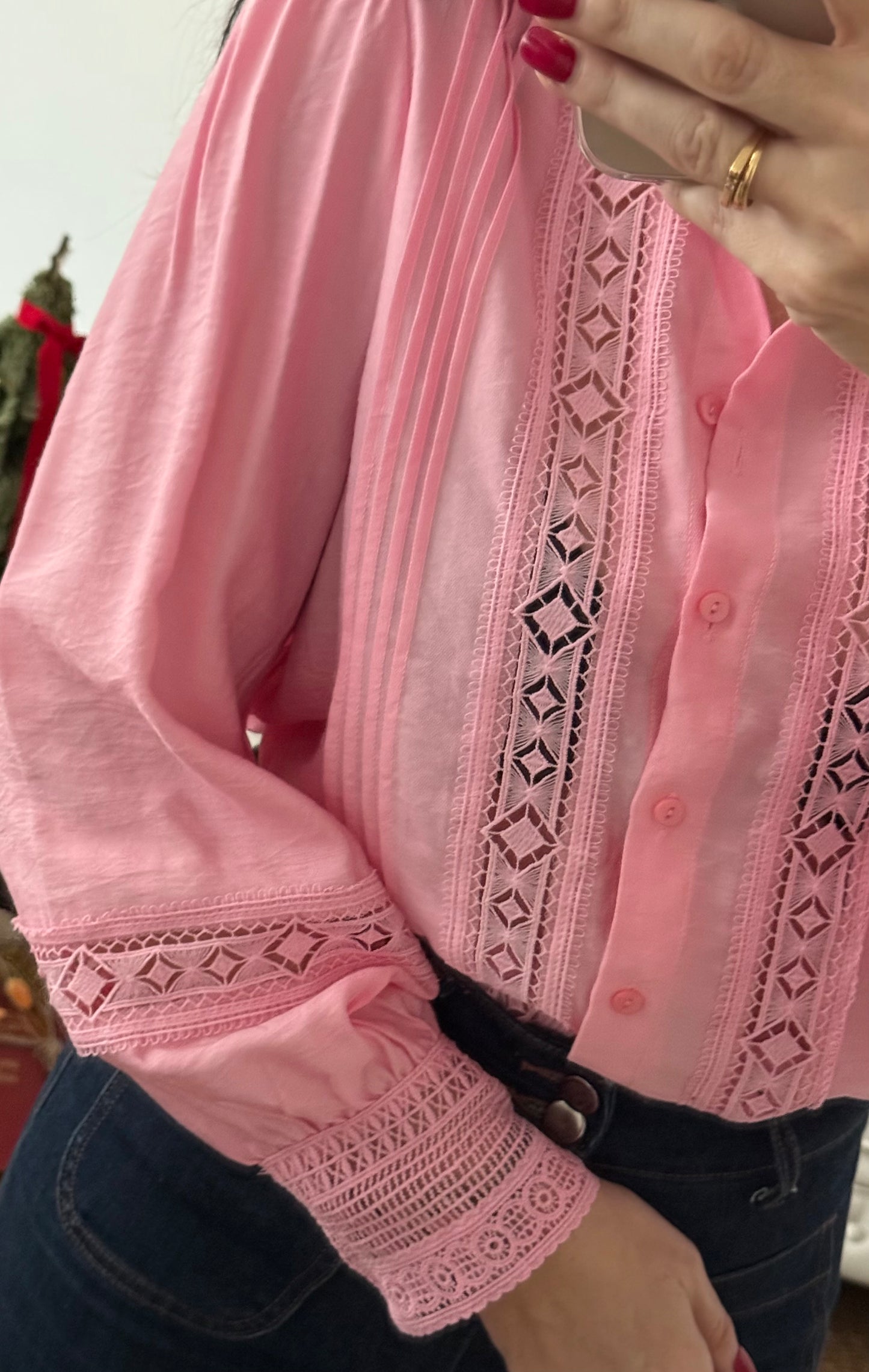 Blusa Martina rosa