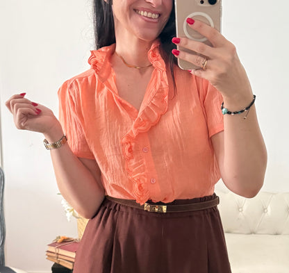 Blusa Nia melocotón