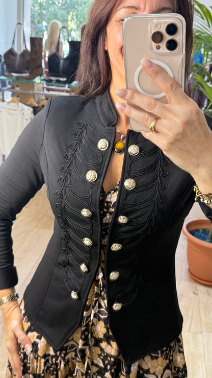 Chaqueta Emperatriz negro