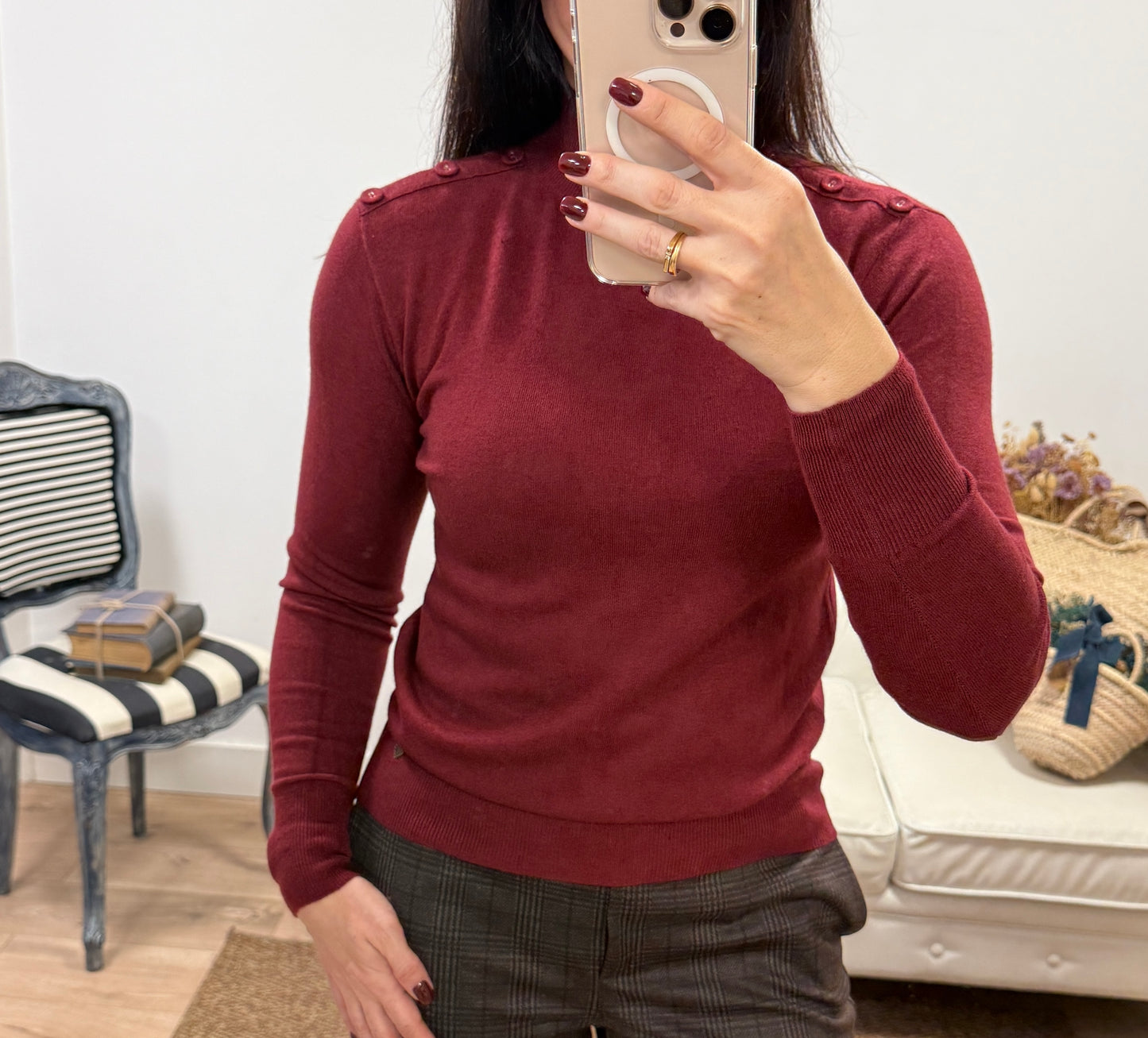 Jersey Basic botones