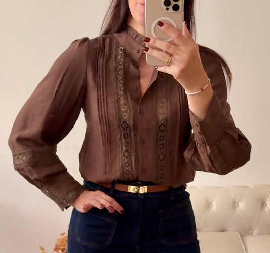 Blusa Martina chocolate