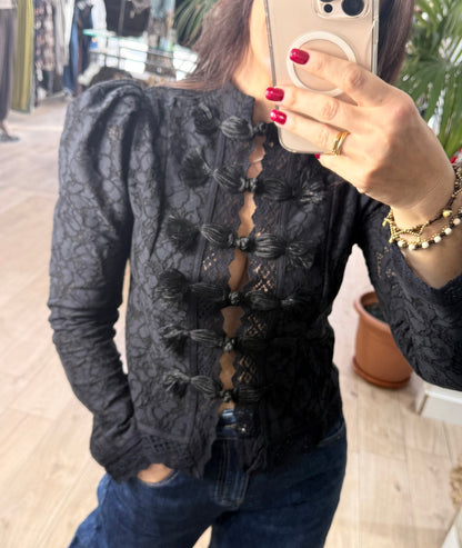 Blusa Victoria negro