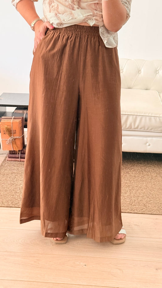 Pantalón Lagoa chocolate