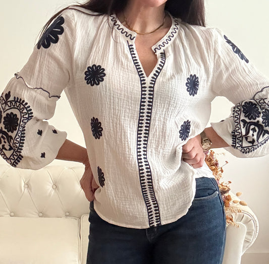 Blusa Freya blanca