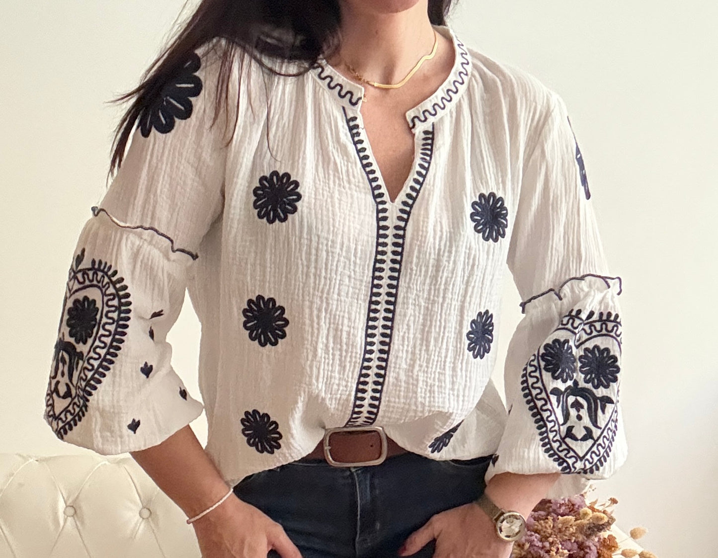 Blusa Freya blanca