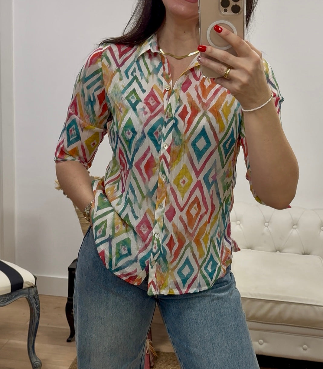 Blusa Rombos