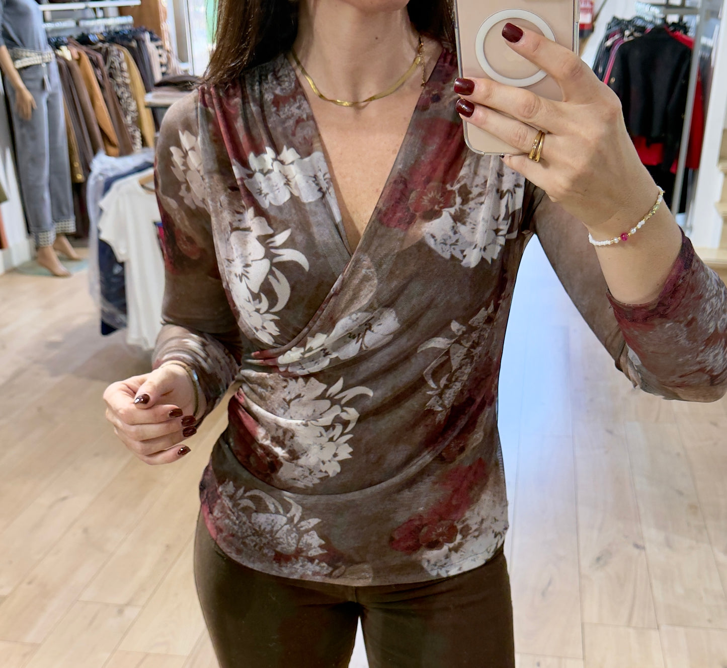 Blusa Milán floral