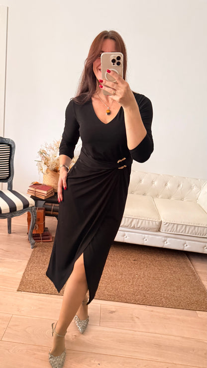Vestido Mia manga larga