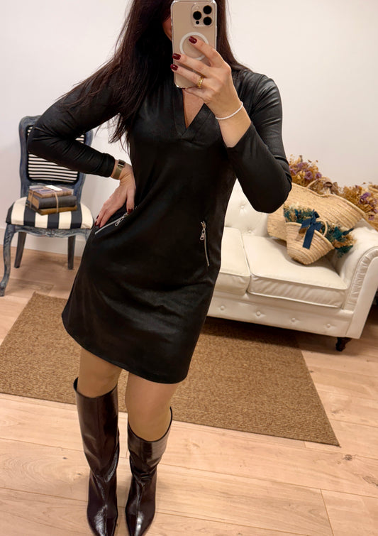 Vestido Candela polipiel