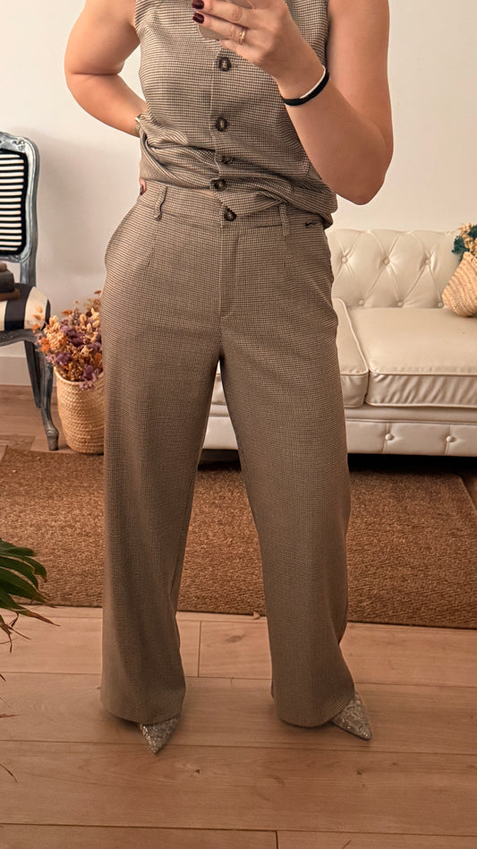 Pantalón cuadros
