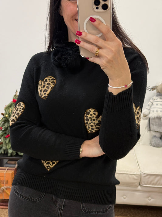 Jersey Heart Leo negro