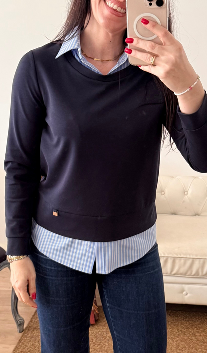 Sudadera combi