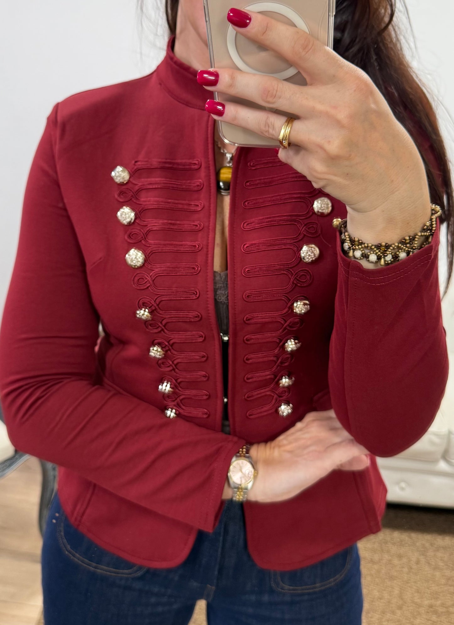 Chaqueta Duquesa Rubi