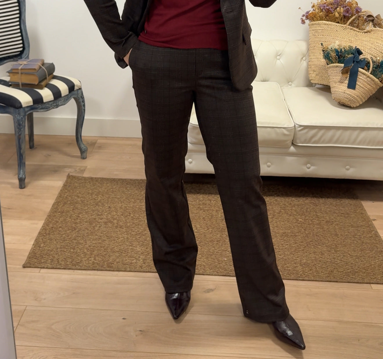 Pantalón Gales marrón