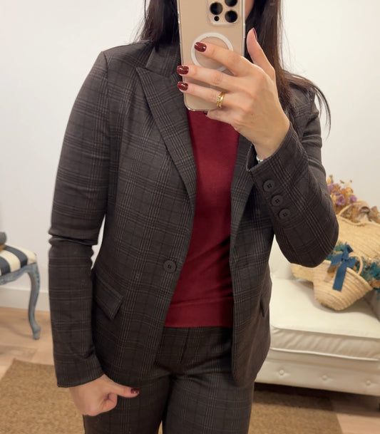 Americana Gales marrón