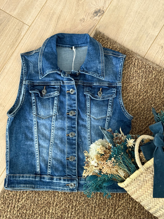 Chaleco denim