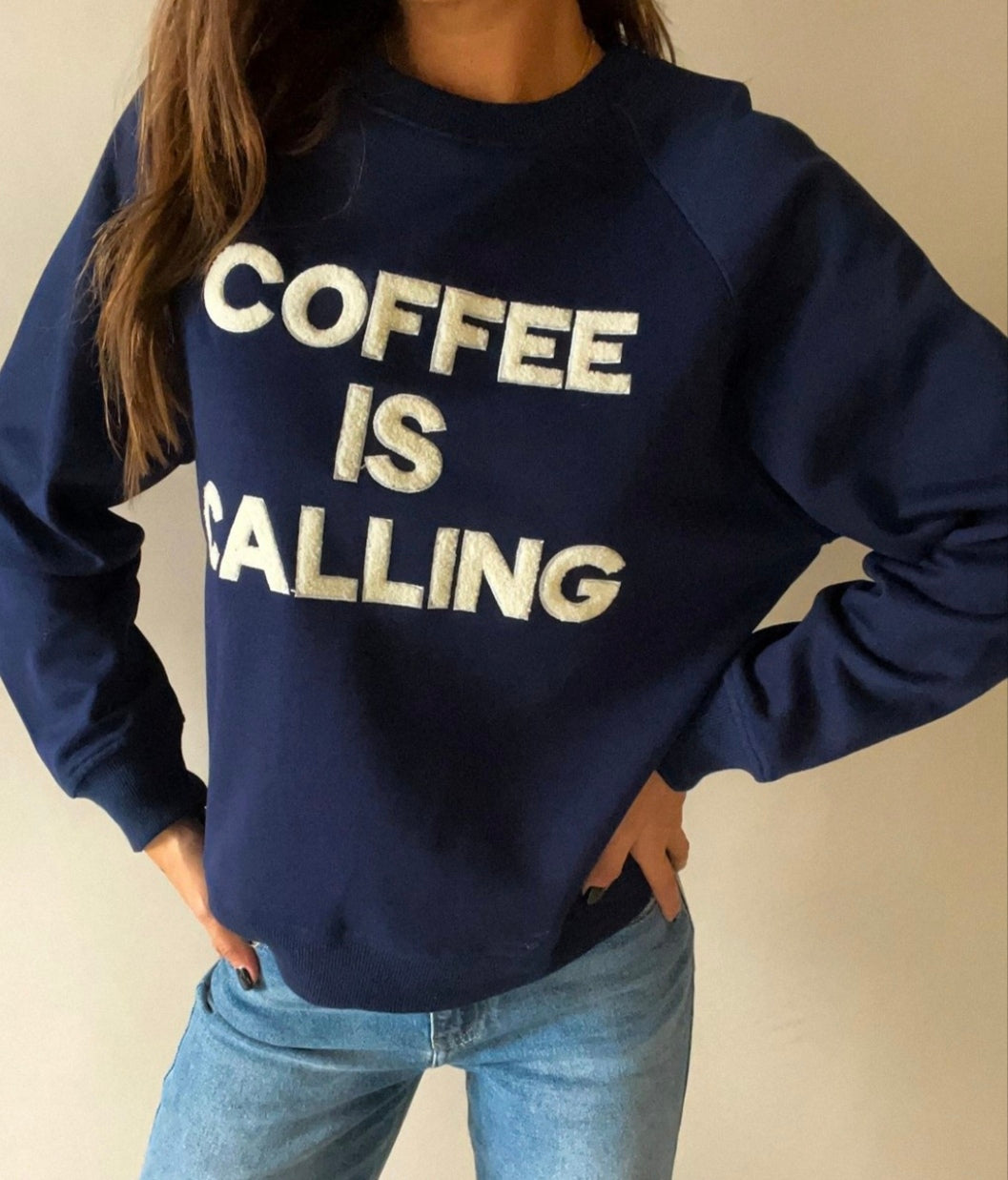 Sudadera coffe marino