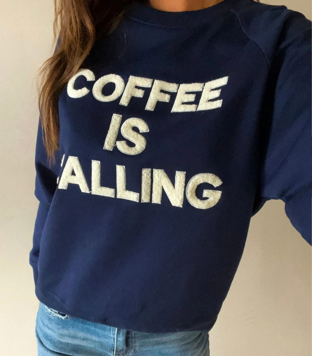 Sudadera coffe marino