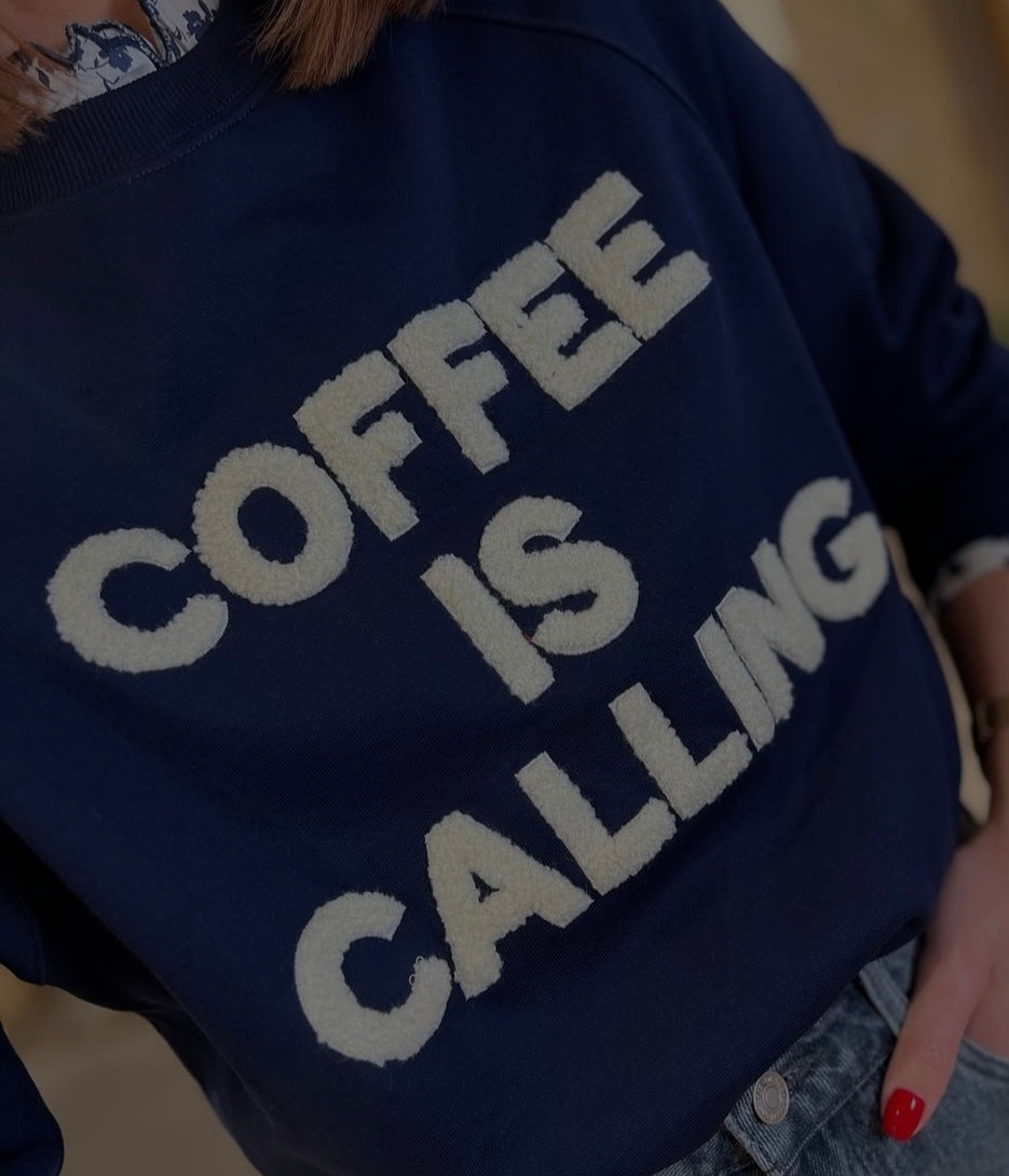 Sudadera coffe marino