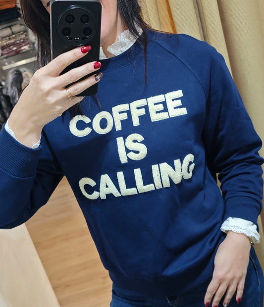 Sudadera coffe marino