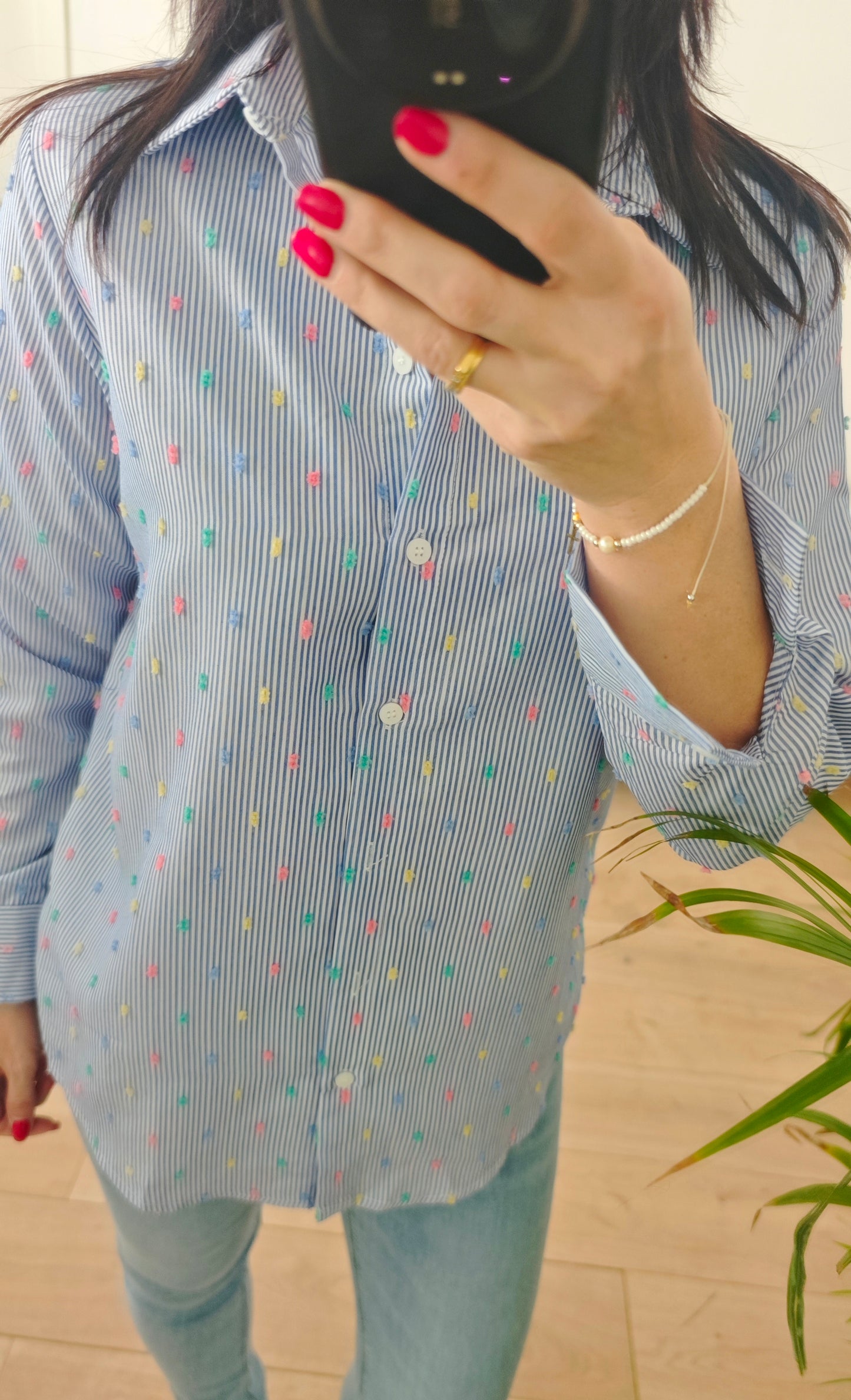 Camisa plumeti azul